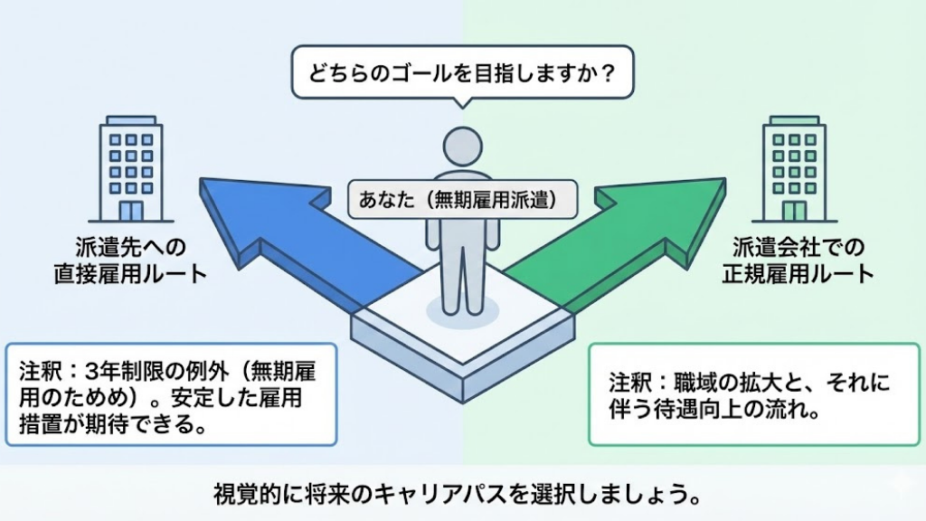 正社員登用の代表的なルート